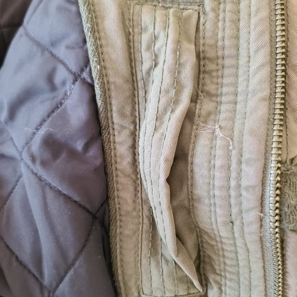 TNA Aritzia Platoon Jacket Army Green Small - Picture 3 of 6